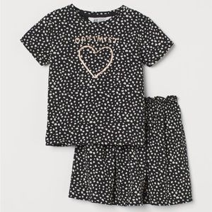 H&M 2 piece cotten set 6x-7